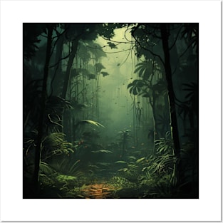 Veiled Jungle Reverie Posters and Art